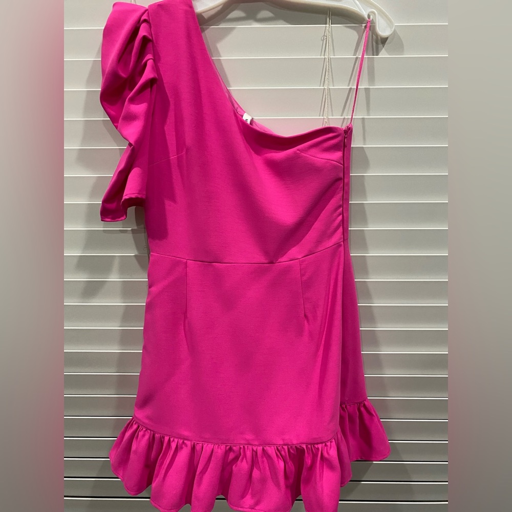 Pink mini women’s dress